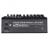 (USADO) AMW CP6 v3 Mesa de Som 6 Canais Efeitos USB Interface Mp3 BT