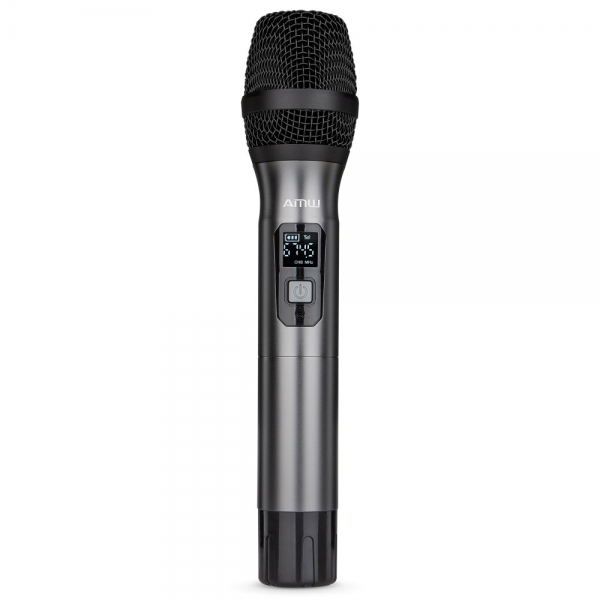 AMW BM200 Microfone Sem Fio de Mão + Bodypack + Lapela 1M 1B 1L