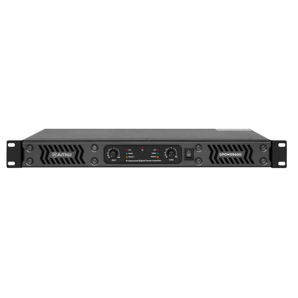 AMW DPower 600 Amplificador de Potência 2 Canais Bivolt 600W RMS