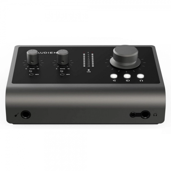 Audient Id14 mkii Interface De Áudio USB Type C com 2 Pre Amps Hi End 10x6 e ADAT Digital