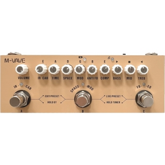 M-vave Baby Cube Acoustic Pedal de Efeitos para Violão