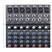 (USADO) AMW M10 Fx v3 Mesa de Som 10 Canais com EFX BT Player Sub Out e Interface!