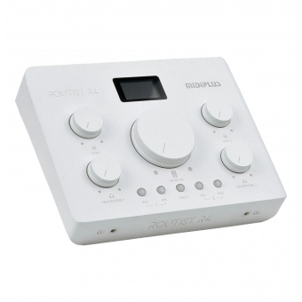 Midiplus Routist R4 Interface de Áudio USB Hi End OLED