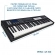 KFX SW61 Pro Teclado Controlador MIdi USB 61 Teclas 16 PADs 8 Knobs Faders Split Transpose