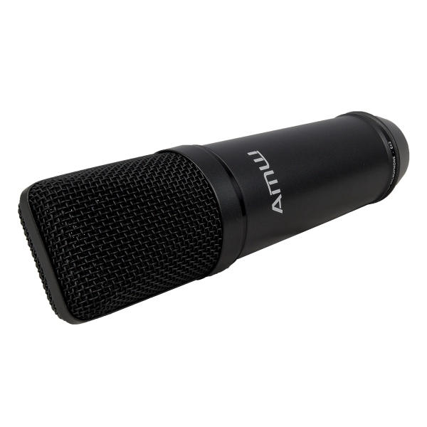 AMW EC2 Pro Microfone Condensador XLR 25mm com Shockmount