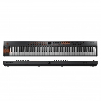 AMW Midiplus X8 Max Teclado Controlador e Sintetizador 88 Teclas Alto Nível