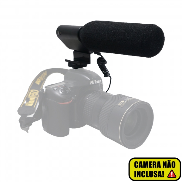 AMW VXM326 Microfone Para Câmeras e Filmadoras Profissional