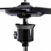 (USADO) AMW ED11 Pro Bateria Eletrônica All Mesh Dual Real Hi Hat Condução Tri zone Pratos Dual