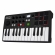 (USADO) AMW Master 25 Black Teclado Controlador Midi 9 PADs 8 Knobs Visor OLED