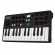 (USADO) AMW Master 25 Black Teclado Controlador Midi 9 PADs 8 Knobs Visor OLED