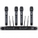 AMW AU5000 v2 Microfone sem fio 4 Canais Digital + Case