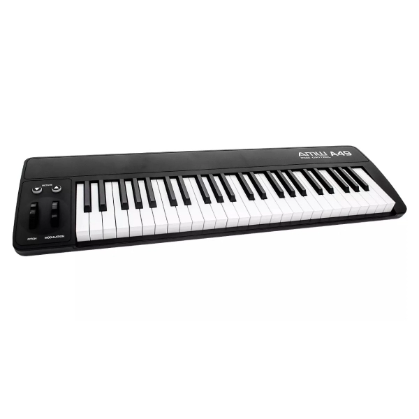 AMW A49 Teclado Controlador Midi USB 49 Teclas