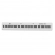 AMW PC1 White Piano Digital Dobravel 128 Timbres + Acessórios