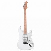 AMW SEST600 White Guitarra Stratocaster HSS Roast Maple by SQ