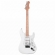AMW SEST600 White Guitarra Stratocaster HSS Roast Maple by SQ