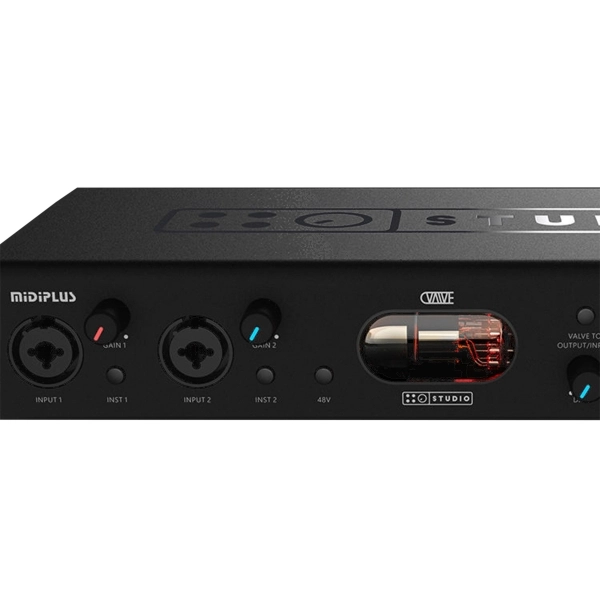 Midiplus Studio Valve Interface de Audio Profissional