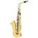 Amw Custom ALS13 - Saxofone Alto Corpo Laqueado e Chaves Niqueladas ( Dois Tons )
