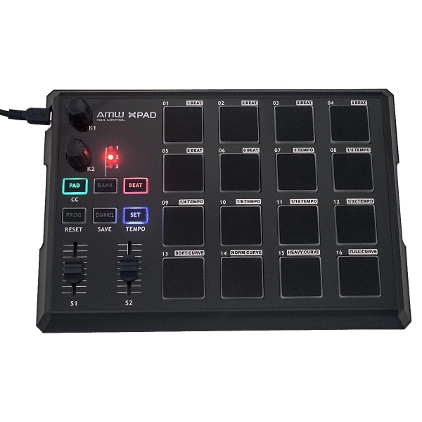 (USADO) Amw Xpad Controlador Midi Dj 16 Pads Similar Mpd
