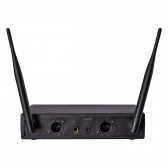 AMW BU200 Kit Microfone Sem Fio Duplo Bodypack Auricular UHF Digital 2B 2A