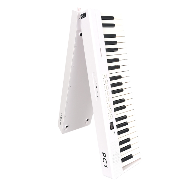 AMW PC1 White Piano Digital Dobravel 128 Timbres + Acessórios