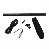 AMW VBM8 Microfone Boom Condensador Shotgun Direcional