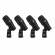 AMW D7 Kit de Microfones para Bateria com 7 Microfones + Acessórios + Estojo