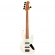 AMW SJB650 White Baixo 5 Cordas Jazz BASS Top by SQ Guitars