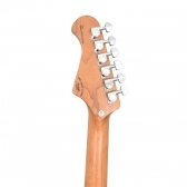 AMW SETL550 Guitarra Telecaster Clear Black Ponte Wilkinson by SQ Guitars