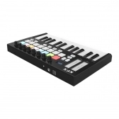 KFX Mini 25 Ultra Teclado Controlador Midi USB 25 Teclas 16 Clip PADs