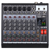 AMW SM8 v3 Mesa de Som 99 Efeitos DSP 8 Canais Interface USB