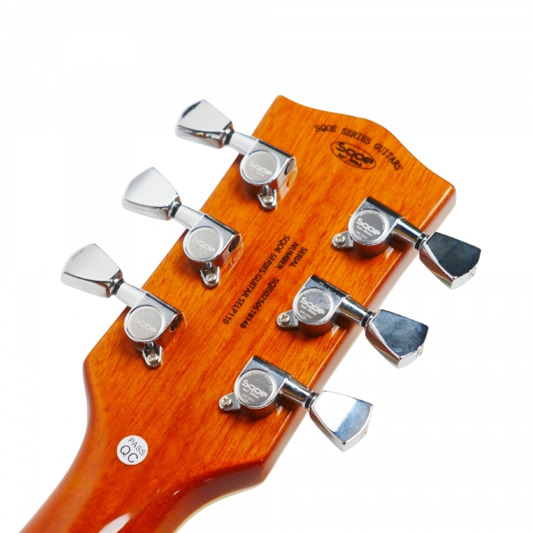 AMW SELP110 Blue Guitarra Les Paul Mogno Alnico HH by SQ Guitars