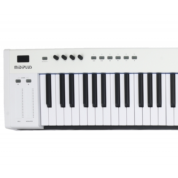 (USADO) Midiplus X8 II White PRO 88 V2  Teclado Controlador Midi 88 Teclas Semi Pesadas