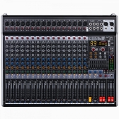 AMW Q16 v3 Mesa de Som 16 Canais Combo 99 Efx Dsp 2 Aux Hi-Z Interface USB Eq