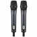 AMW AU600 Microfone sem fio digital UHF Duplo + Case
