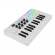 AMW Smartkey 25 White Teclado Controlador Midi USB Teclas 8 PADs Knobs