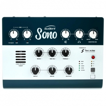 Audient Sono Interface de Áudio USB High End 10x4 Com Pré Valvulado 12AX7 Type C