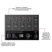 AMW MIXX 8.6 Mesa de Som Digital 8 Canais USB EFX Comp Eq