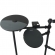 (USADO) AMW ED1 Pro v2 Bateria Eletrônica 4 PADs 4 Pratos Rack Completo com 4 pés