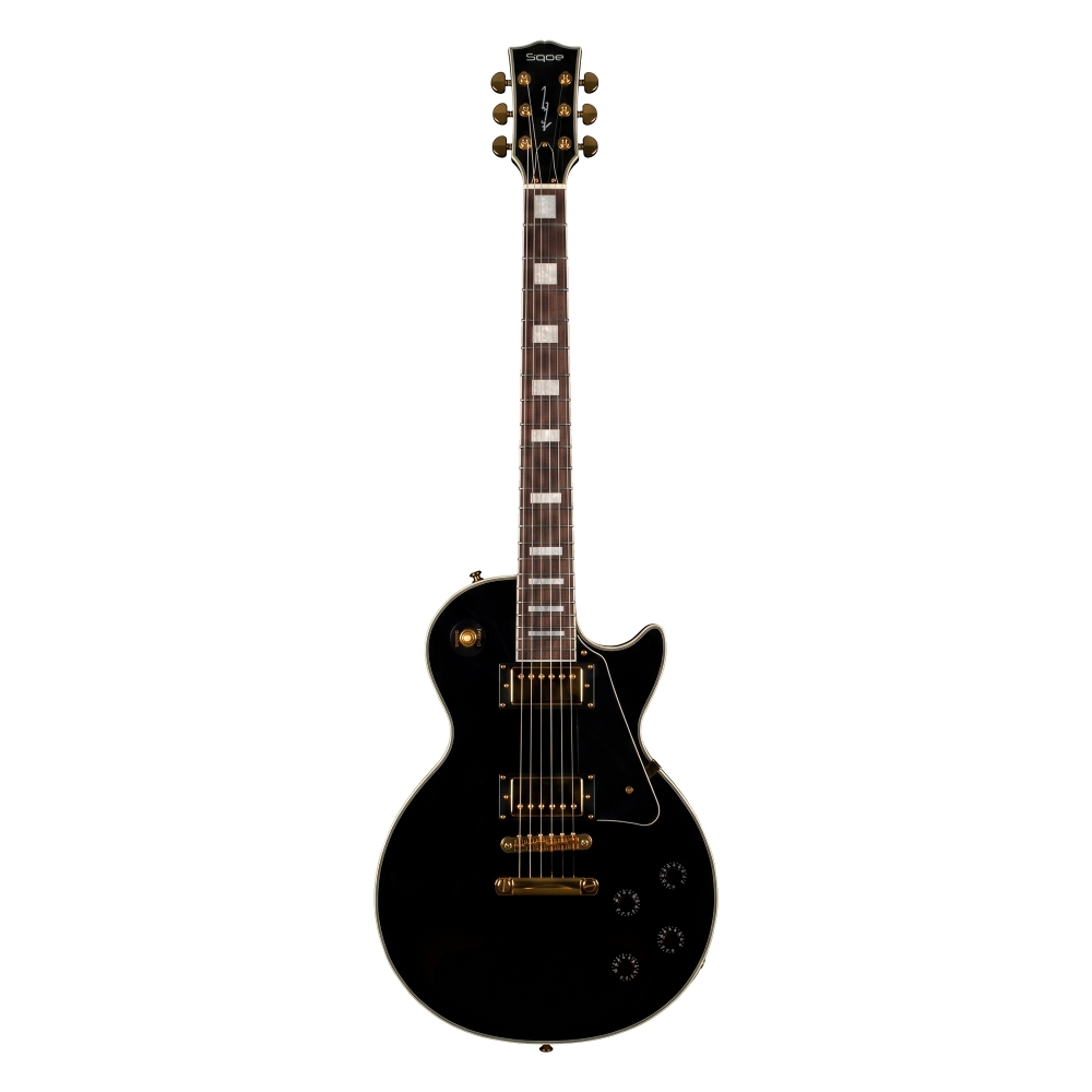 AMW SELP300 Black Guitarra 6 Cordas Les Paul by SQ Guitars
