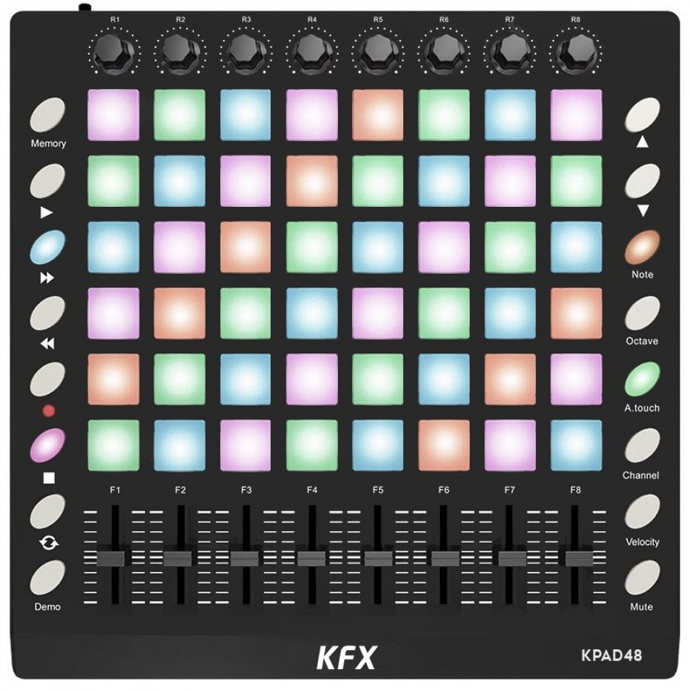 KFX KPAD 48 Pad Controle Midi USB Ableton Multi Função