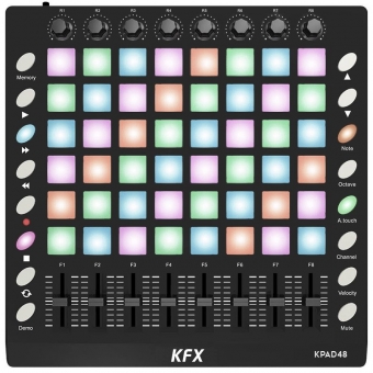 KFX KPAD 48 Pad Controle Midi USB Ableton Multi Função