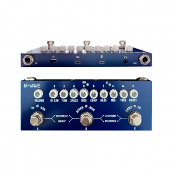 M-vave Cube Baby Bass Pedal Multiefeitos para Baixo