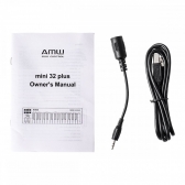 AMW Mini 32 Plus Black Teclado Controlador Midi USB