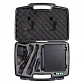 AMW BU230 Microfone sem Fio Duplo Lapela UHF Digital + Case