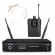 AMW BU50 Microfone Sem Fio Bodypack UHF Digital Auricular Bege 120 1B 1A