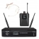 AMW BU50 Microfone Sem Fio Bodypack UHF Digital Auricular Bege 120 1B 1A