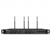 AMW AU7000 Microfone Sem Fio Profissional 4 Canais Digital UHF Multibanda