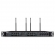 AMW AU7000 Microfone Sem Fio Profissional 4 Canais Digital UHF Multibanda