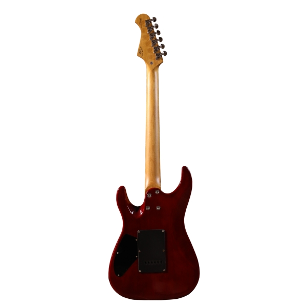 AMW SEIB550 Stratocaster Cherry Burst HSH Guitarra Ponte Top by SQ Guitars