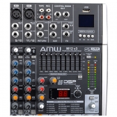 AMW M12 Fx v3 Mesa de Som 12 Canais com EFX Player Sub Out e Interface !
